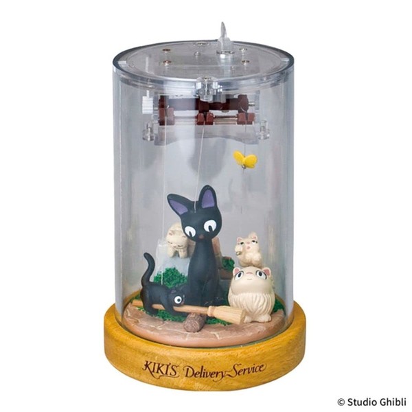 Sekiguchi 405053 Studio Ghibli Kiki's Delivery Service Puppy Music Box