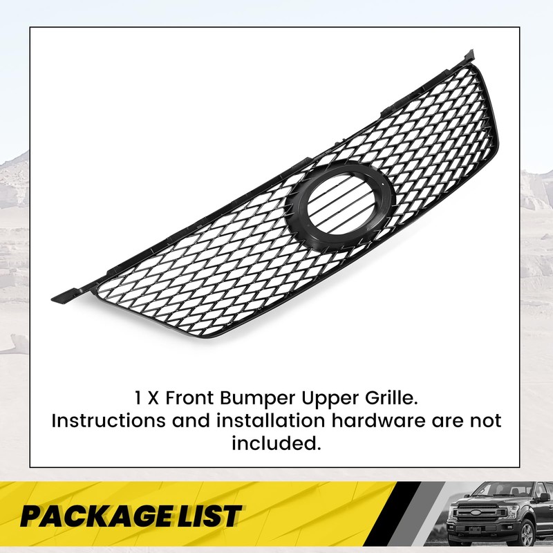 KUAFU Front Grill Compatible with 2006 2007 2008 Lexus IS250