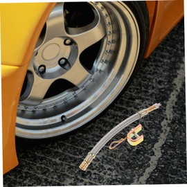 BUGUUYO 2pcs Valve Stem Extenders for Easy Tire Inflation Extension Rods for Cars Trucks Motorcycles and