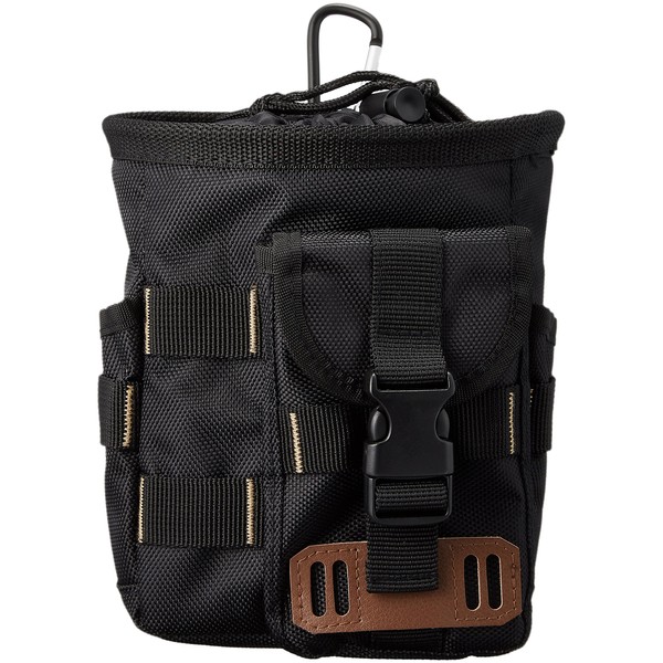 SK11 Tool Pouch w/ Carabiner Black 6.3 x 7.9 x