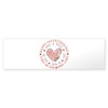 CafePress Happy Valentine's Day Bumper Sticker 10"x3" Rectangle Bumper Sticker