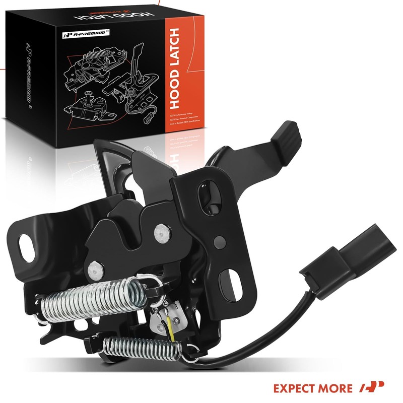 A-Premium Front Hood Latch Assembly Compatible with Honda Vehicles -