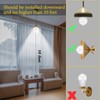 Aukora Motion Sensor Light Bulbs, 12W (100-Watt Equivalent) E26 Motion
