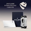 Colibri V-Cut Cigar Cutter - Diamond Pattern - Deep 7