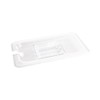 Vogue U253 Polycarbonate 1/4 Gastronorm Notched Lid
