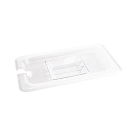 Vogue U253 Polycarbonate 1/4 Gastronorm Notched Lid