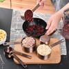 Lucky Plus 13pcs Copper Plated Stainless Steel Measuring Cups and