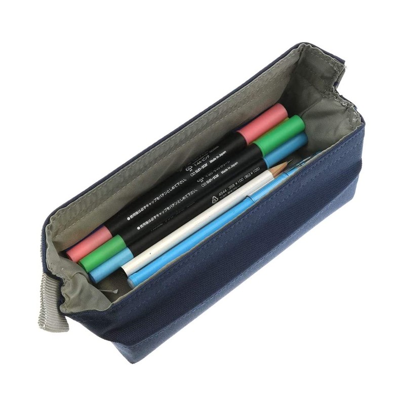 Sun-Star Stationery Pen Case Tray Type Arc No Navy S1419900
