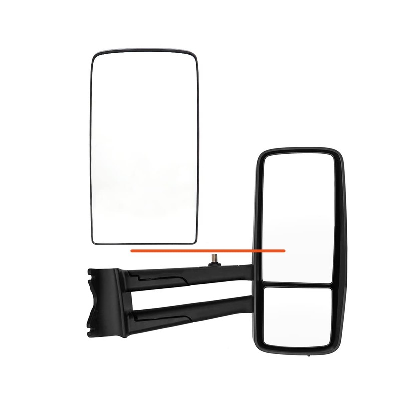 SEPEY Upper Mirror Glass for KENWORTH T680, Main Replacement Mirror