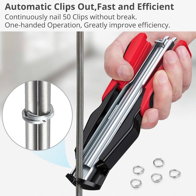 Proster Manual Hog Ring Plier Kit - Hog Ring Gun