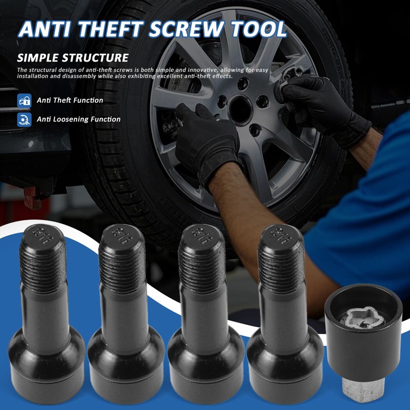 MUNIK 0019901707 Rim Locks Bolt M14 X 1.5 X 45