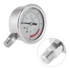 0-60Bar 0-6Mpa 1/4" NPT 60mm Dial Air Hydraulic Water Pressure