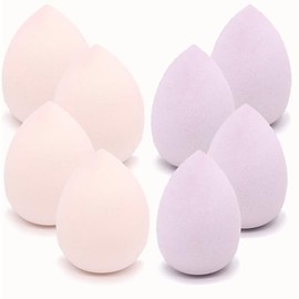 Makeup Sponges set for Dry & Wet Use - Foundation Blending Sponge for Concealer Blush Powder, Multi-color Blender Sponges (KNY6779-7)