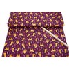 makower • Jewel Tones • Cheeky Leopard • Aubergine 0.5