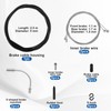 Bicycle Brake Cable Set, Universal Bowden Cable Shift Cable Kit,