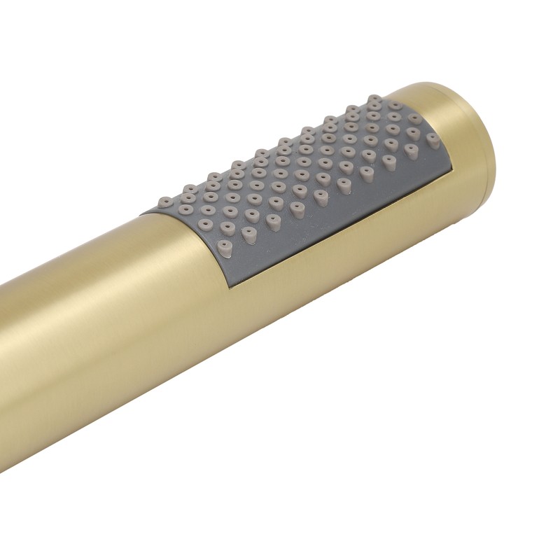G1/2 Round HandHeld Shower Head Copper Shower Sprayer for Bathroom
