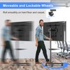 suptek Mobile TV Cart for 21-60 Inch LCD LED Flat/Curved