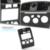 CHEDA Radio Dash Bezel Trim Compatible with Chevy Colorado GMC