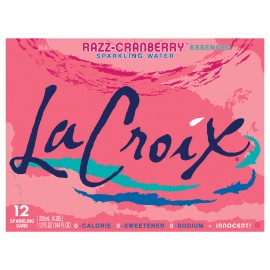 LaCroix La Croix Raspberry Sparkling Water 12-Pack 12 oz 144 fl. oz (Pack of 2)