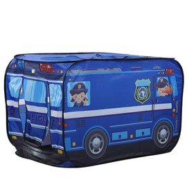Ice Cream Truck Policeman Bus Children Tent Foldable Fire Fighting Truck Play Game HousePoliceman Bus