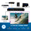 OREI 4K 2x2 HDMI or USB-C Video Wall Controller Processor