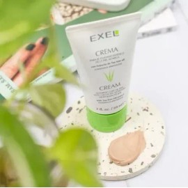 Crema anti acne Para Pieles Acne Exel Con Extracto Tea Tree Oil Skin Care Skincare Anti Imperfecciones Puntos Negros Espinillas Cicatrices Con Color