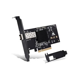 10Gb SFP PCI-e Network Card, Intel 82599(X520-DA1) Controller, 10Gbps Ethernet Adapter, 10Gbe SFP+ Port, 10G NIC Card, Support Windows/Windows Server/VMware