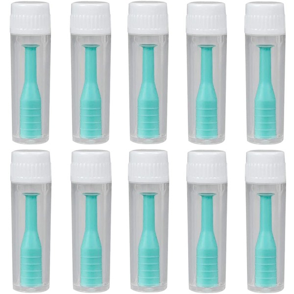 10 Pack Scleral Contacts Plunger Contact Removal Plunger & Inserter Suction Stick RGP Plunger, Hard Contact Lens Inserter Remover Eye Contact Plunger for Hard Lenses