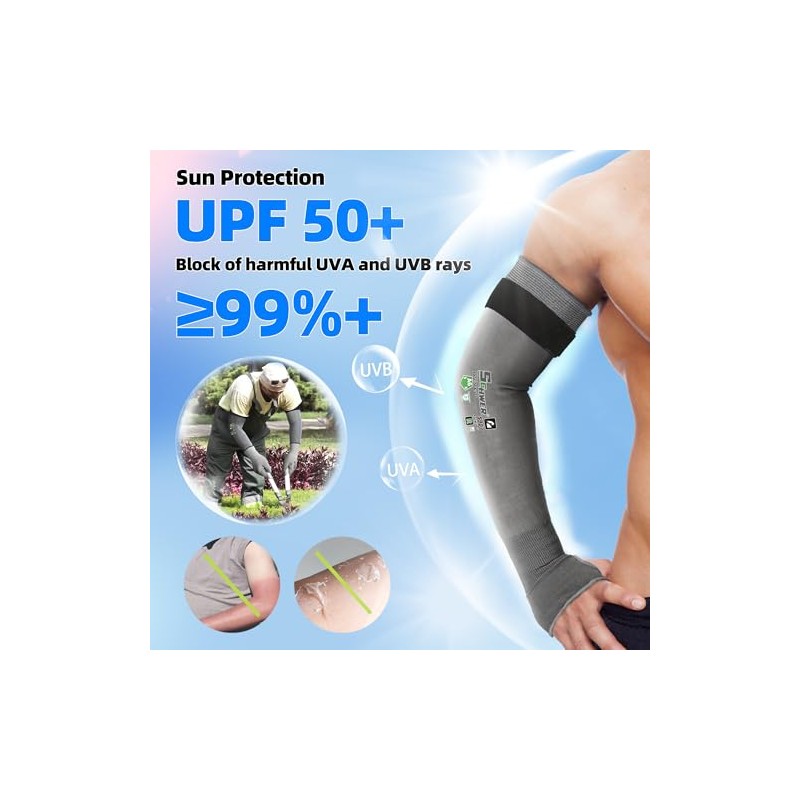 Schwer A6 Cut Resistant Arm Sleeves - Lightweight & Breathable