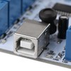 TOPINCN 8-Kanal 12VDC Typ-B USB Relais Tafel Modul Regler zum