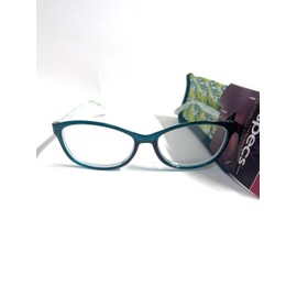 Foster Grant Simply Specs reading glasses green Gwyn +2.75