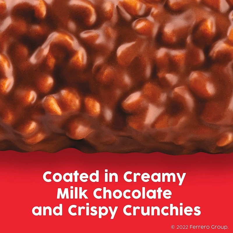 100 GRAND Crispy Milk Chocolate w/ Caramel, Fun Size Individual