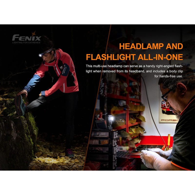 Fenix HM50R V2 700 Lumen Rechargeable White/red LED Multipurpose Headlamp