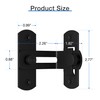 WINSOON Sliding Barn Door Lock 90 Degree Flip, Barn Door
