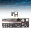 PCIE Riser 1x to 16x Adapter 10 Capacitor Riser Adapter