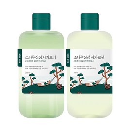 Round Wrap for Men Pine Tree Soothing Toner & Lotion Special (Toner 200ml + Lotion 200ml + Cleanser 40ml) / 라운드랩 포 맨 소나무 진정 토너 & 로션 기획 (토너 200ml + 로션 200ml + 클렌저40ml)