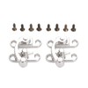 2Pcs Gift Box Fixed Hook Lock Buckle Drawers Hasp Antique