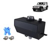 Eterpace Aluminum Alloy Front Coolant Reservoir Expansion Tank Compatible with
