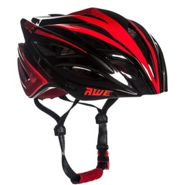 AWE® AWEBlade™ In Mould Adult E-Bike/Bike Helmet 55-58cm Black/Red *FREE 5 YEAR CRASH REPLACEMENT*