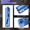DaduoRi 3 1/2" Dry Core Drill Bit, 5/8"-11 Thread, with