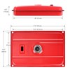 5 Gallon Generator Gas Fuel Tank with Filter Gauge Cap