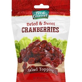 Fresh Gourmet, Cranberries Dried And Sweet, 4 Ounce