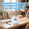 SIMQELLI Kinder Visueller Timer, 60 Minuten Countdown, Lautlos, Regenbogenmuster, für