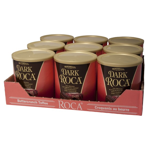 10 oz DARK ROCA Canister - Case of 9 Canisters