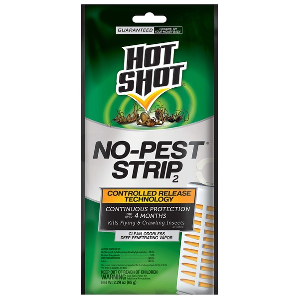 Hot Shot HG-5580 Pest Strip, Pack of 12, Brown/A