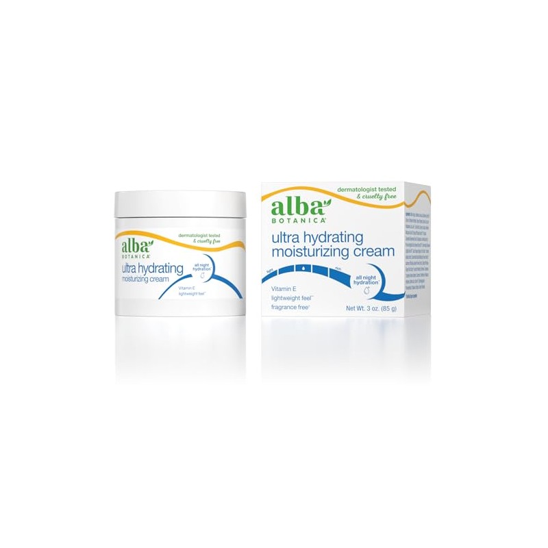 Alba Botanica Hawaiian Moisture Cream Jasmine & Vitamine for Unisex
