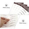 LALAFINA False Eyebrows Cosmetics Imitation Eyebrow Sticker 6pcs Set Blending