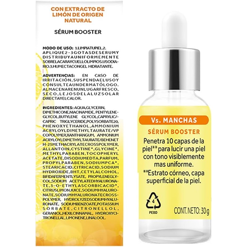 Serum Booster Facial Pond's Vs. Manchas Vitamina C 30 g
