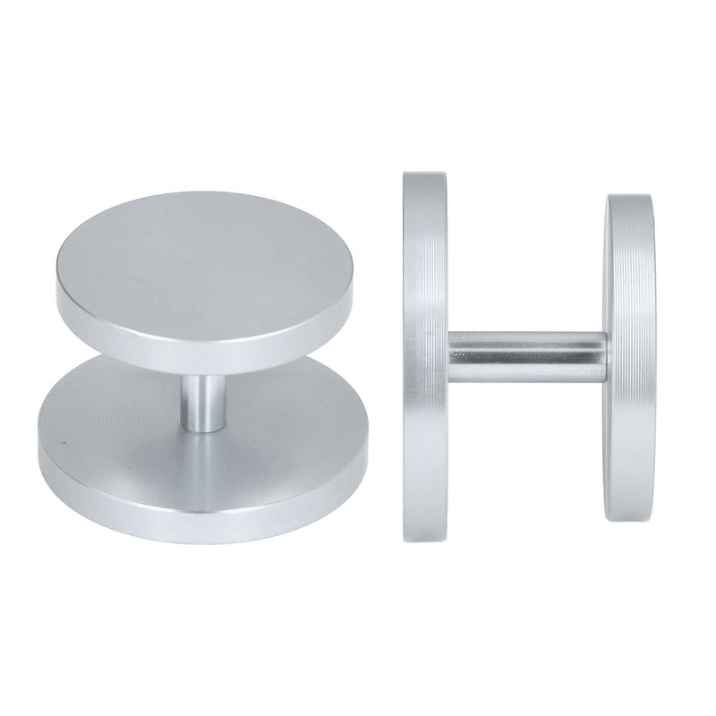 Double Head Coffee Powder Tamper Non Corrosive Aluminum Dual Sided