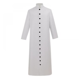 Helltaker Men Clergy Cassocks Church Pastoral Outfit Clergy Liturgical Robe Vestment